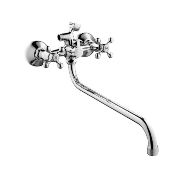 Смеситель д/ванны VALFEX Libra Chrome 2208-2 (латунь)