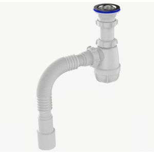 Сифон д/кухни Aquant В 0115 1 1/2х40 с гофро 40х40/50