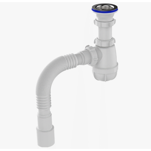 Сифон д/кухни Aquant В 0115 1 1/2х40 с гофро 40х40/50