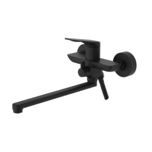 Смеситель д/ванны VALFEX Adara Black 22816-7 (черный)