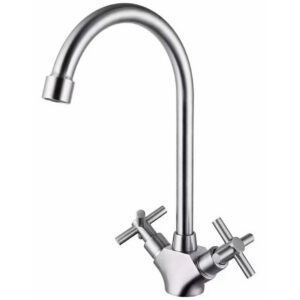 Смеситель кухня HAIBA 49808, п/г,керамика нержавейка