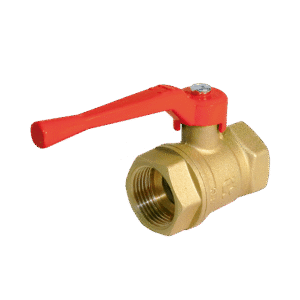 Кран шаровый 1/2" г/г рычаг латунь (БОЛОГОЕ)