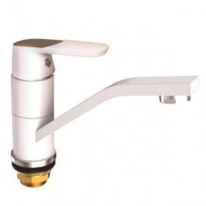 Смеситель д/умывальника MIXXUS PREMIUM TIGER 555-15СМ WHITE(белый)