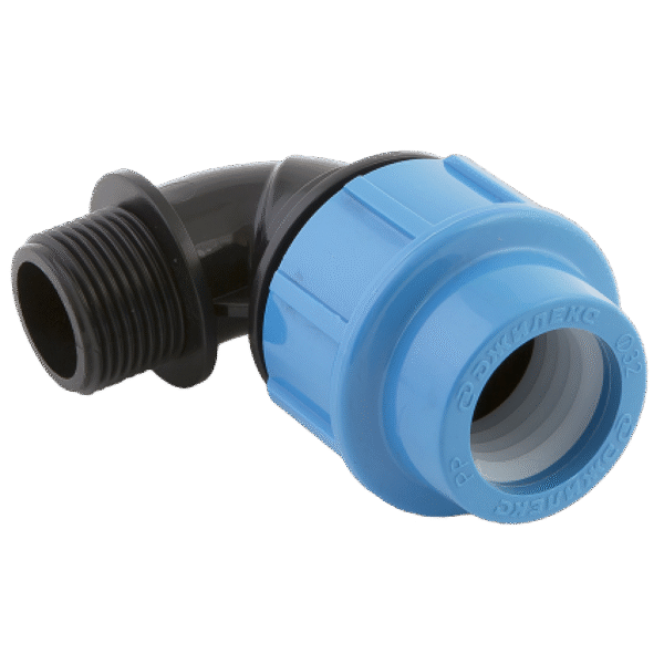 Отвод 63х1 1/2" нар/р ПНД