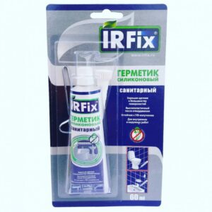 Герметик "IRFIX" силикон. универсальный прозрач. 60мл