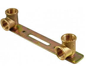 Уголоки 15 г/г на планке латунь