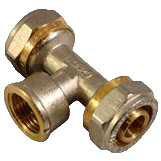 Тройник м/п 26х3/4гх26