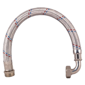 Гибкая подводка для насосных станций 1/2 х 1" 23 см угловой